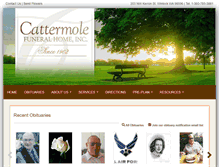 Tablet Screenshot of cattermolefh.com